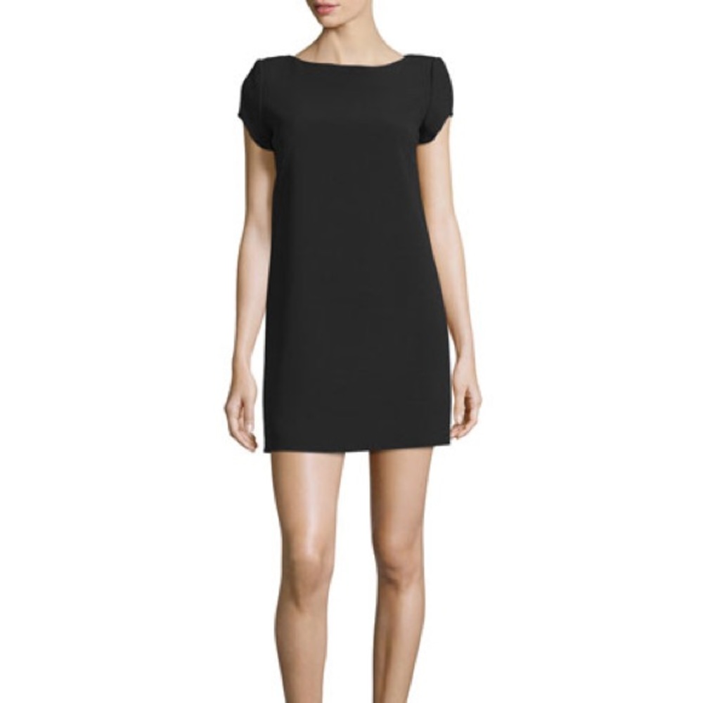 NWT Saint Laurent Padded Cap Sleeve Dress Size 34 $1490